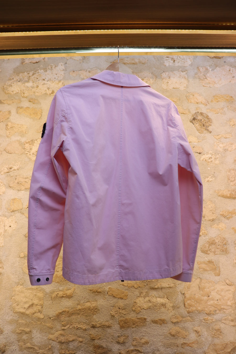 Stone Island Surchemise Zip Pink