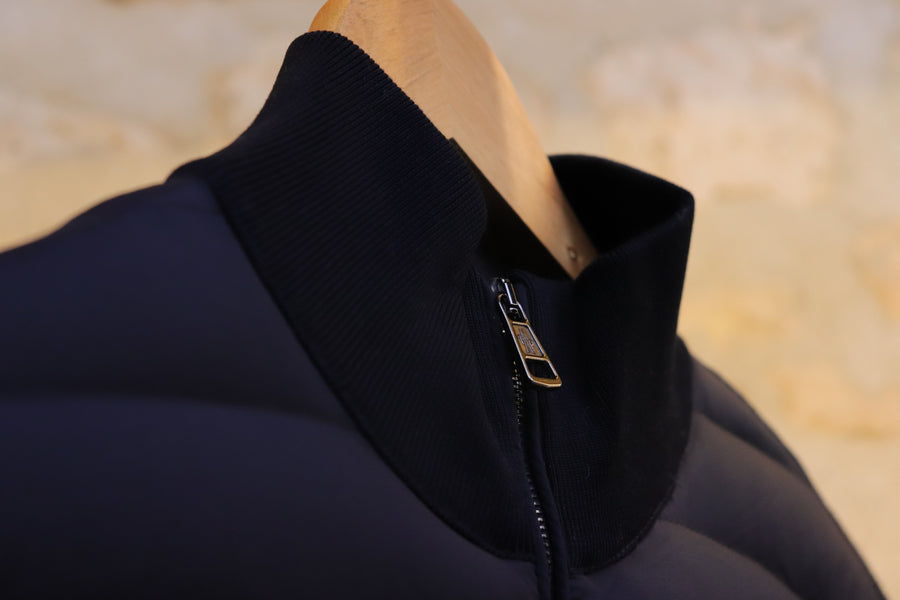 Moncler Cardigan Zip Matelassé Coton