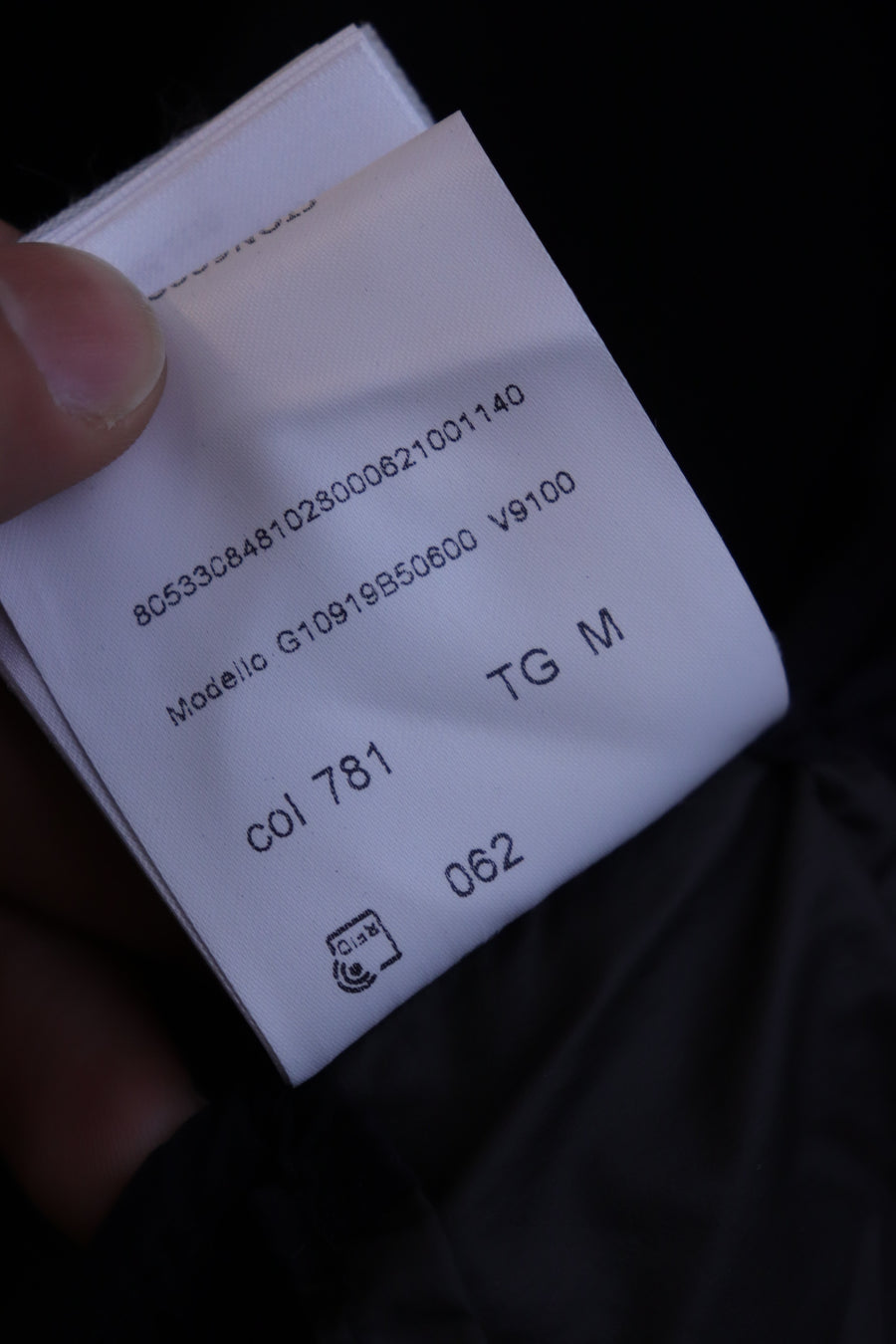 Moncler Cardigan Zip Matelassé Coton