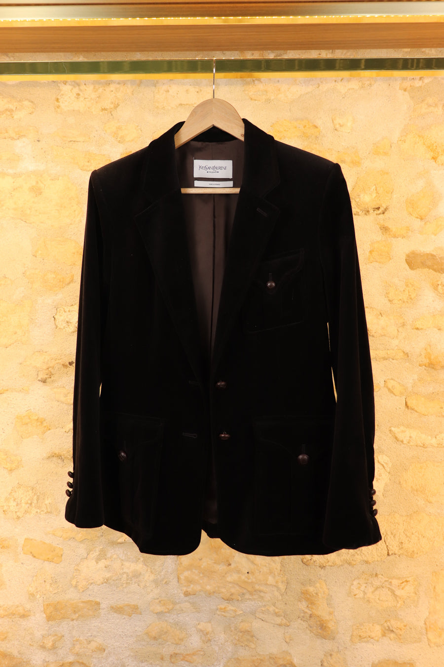 Yves Saint Laurent Chocolate Blazer Jacket