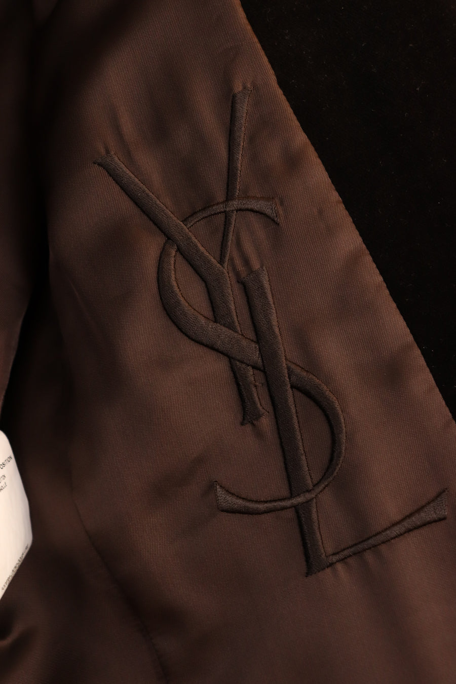 Yves Saint Laurent Chocolate Blazer Jacket