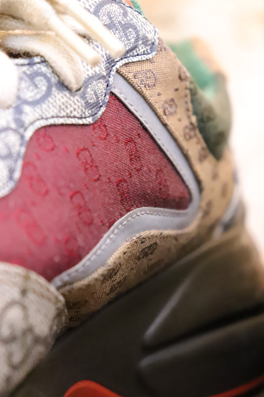 Gucci Baskets Rython Multicouleurs