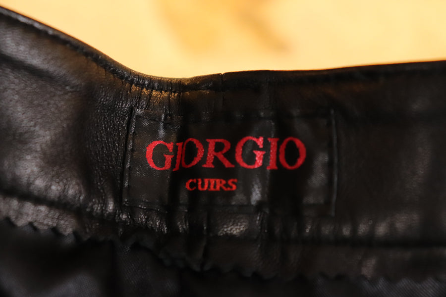 Giorgio Leather Pants