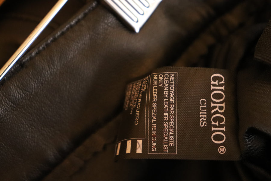 Giorgio Leather Pants