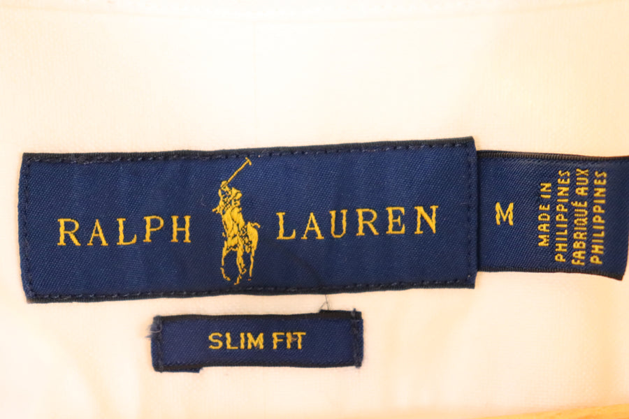 Camisa de algodón blanca de Ralph Lauren