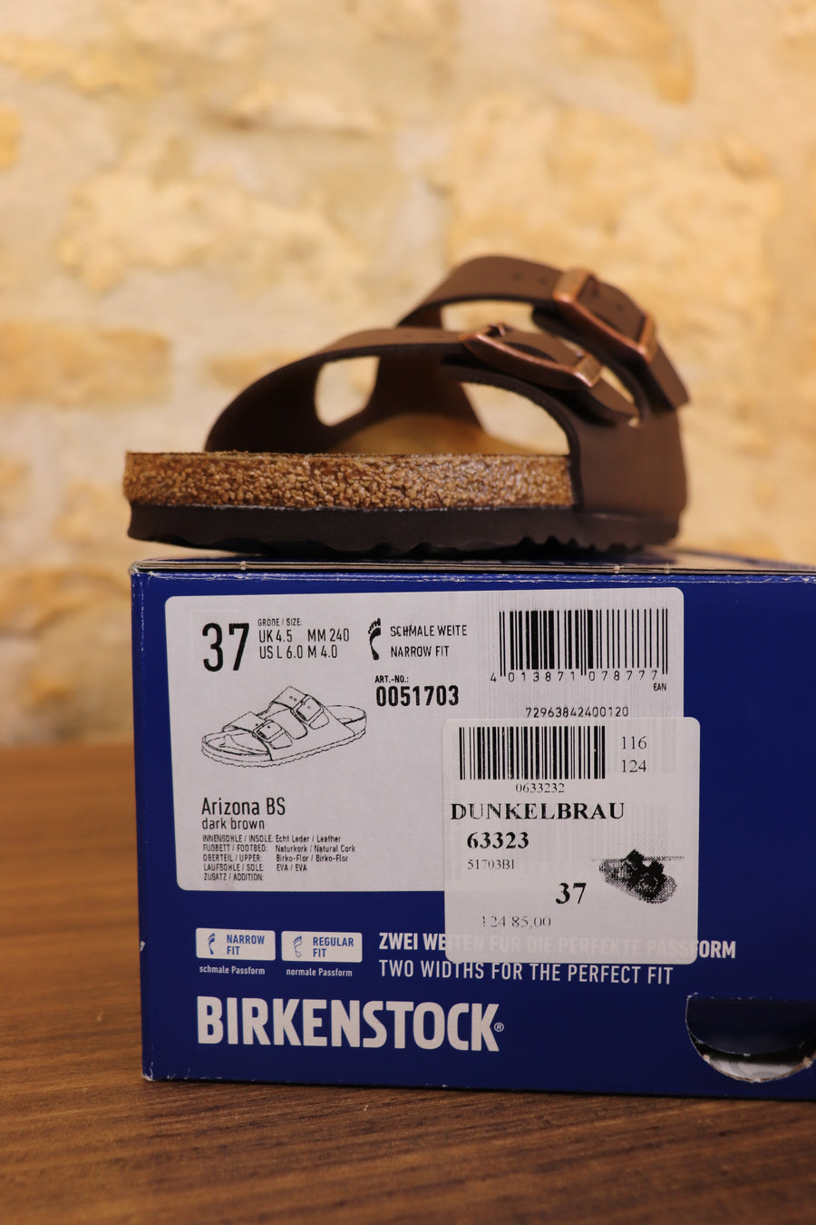 Birkenstock Arizona Dark Brown