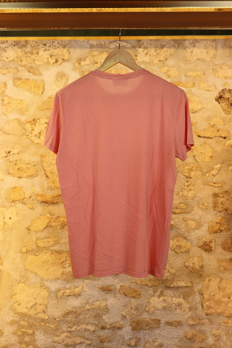 Lacoste Pink Cotton T-shirt