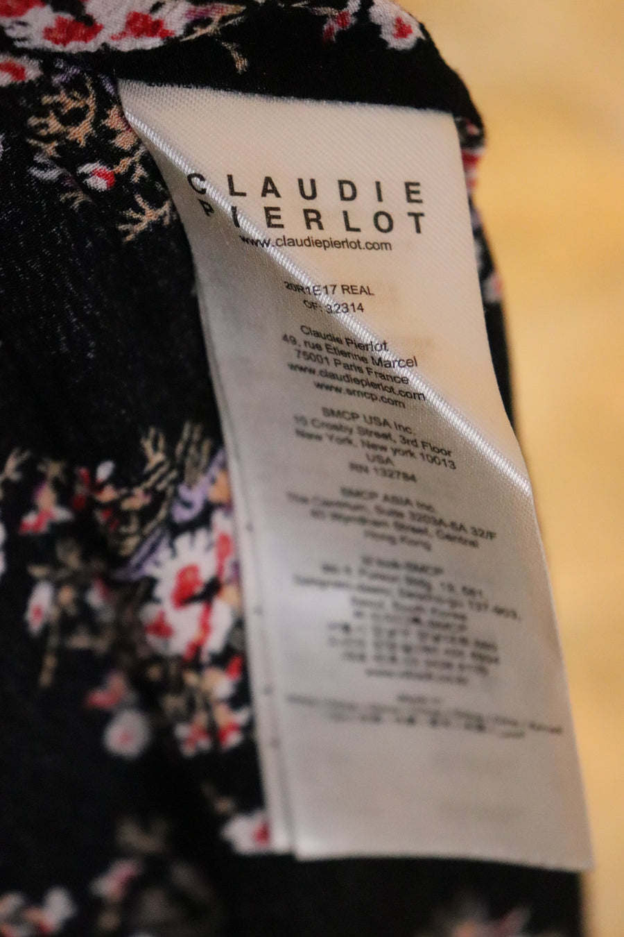 Claudie Pierlot Floral Dress