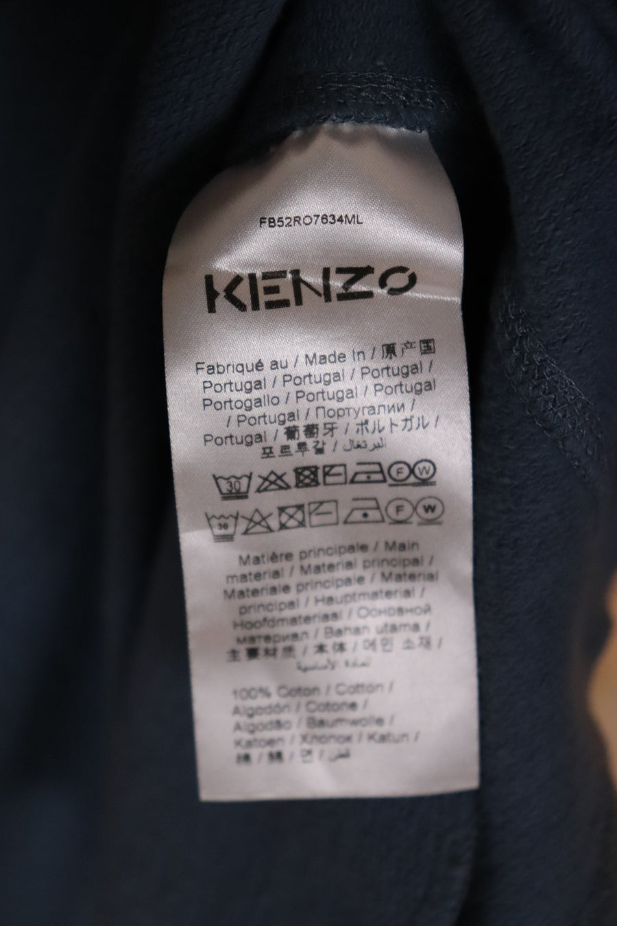 Kenzo Paris Robe Tiger Crest