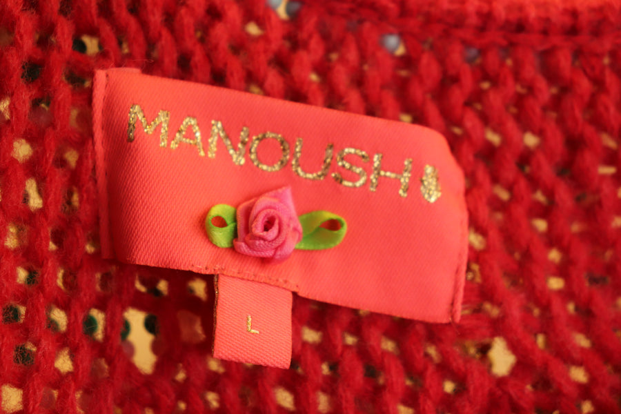 Manoush Fushia Wool Dress