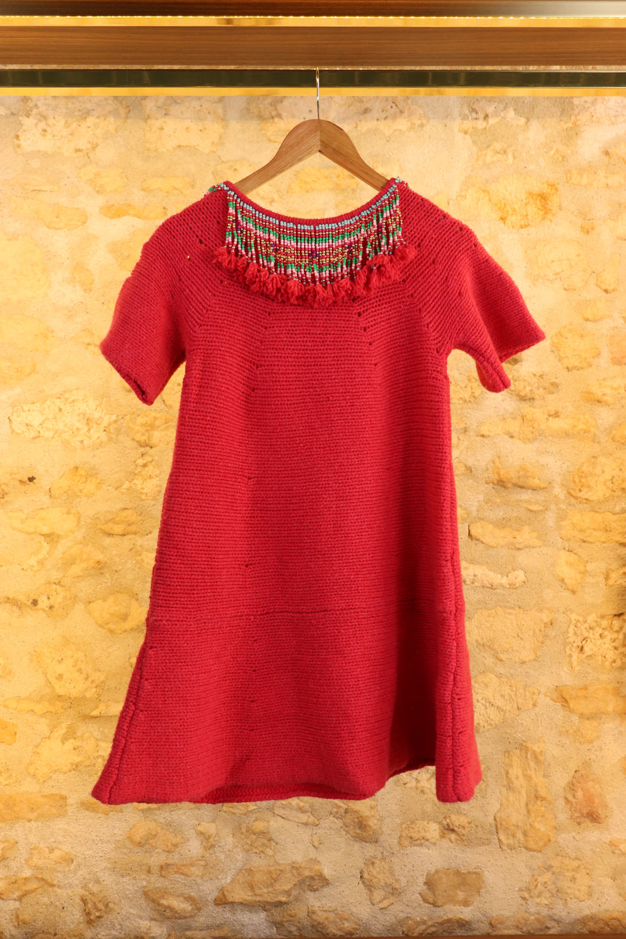 Manoush Fushia Wool Dress