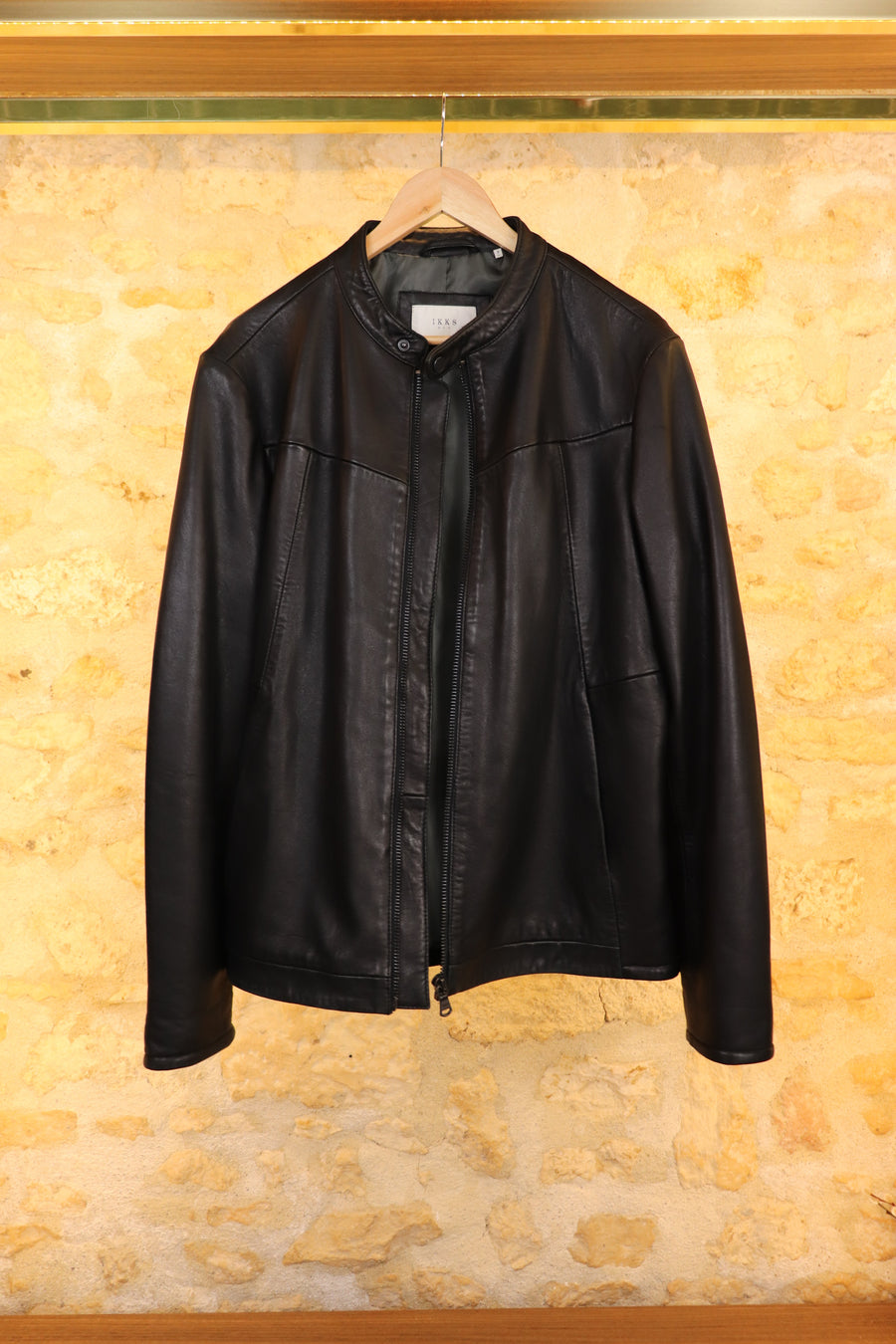 IKKS Lambskin Leather Jacket