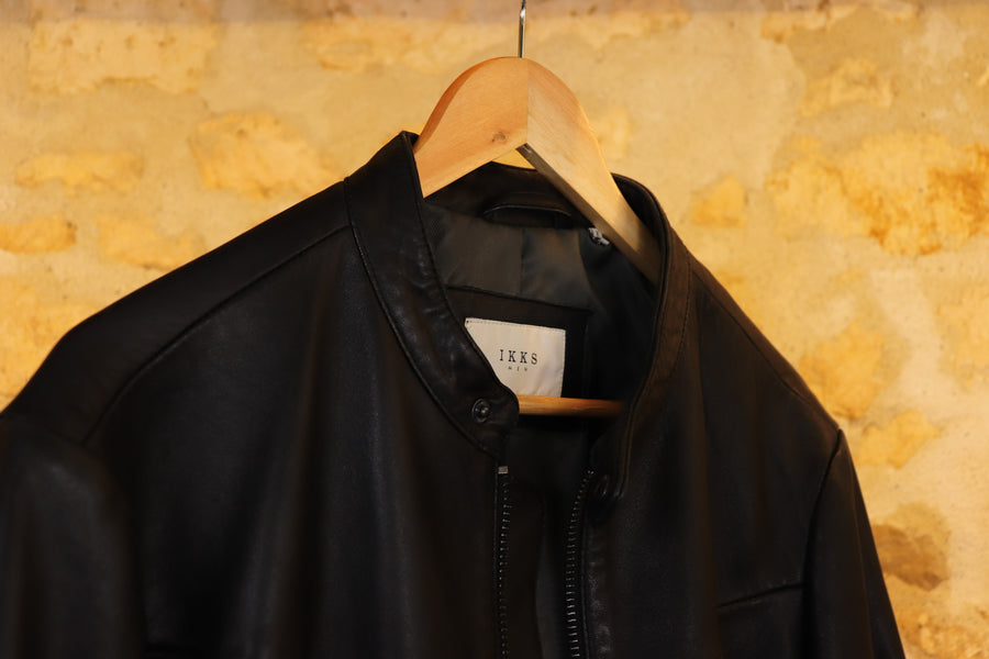 IKKS Lambskin Leather Jacket