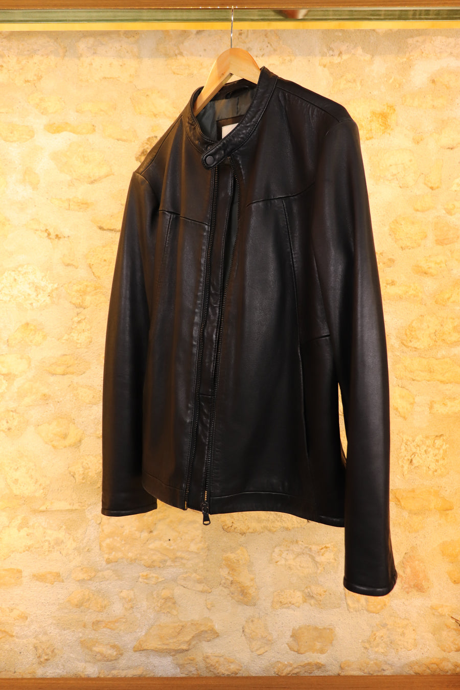 IKKS Lambskin Leather Jacket