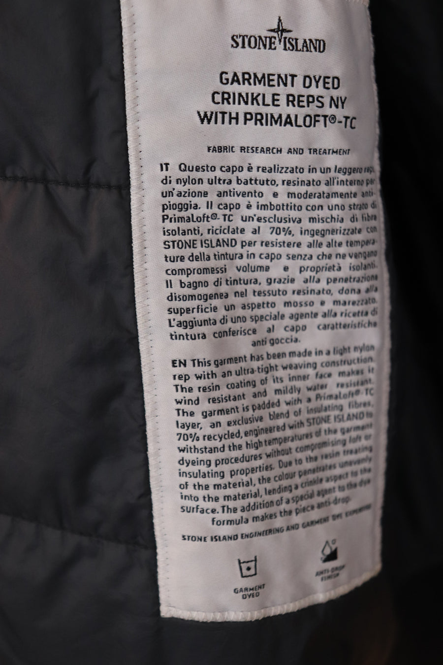 Stone Island Blouson Primaloft